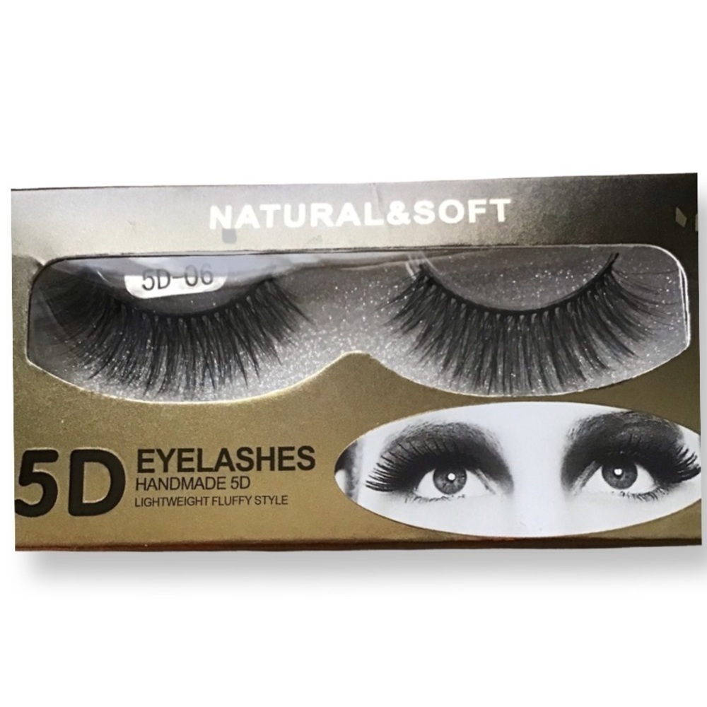 𝅺Natural Mink 5D Eyelashes